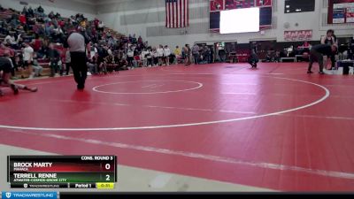 220 lbs Cons. Round 3 - Brock Marty, MAHACA vs Terrell Renne, Atwater-Cosmos-Grove City