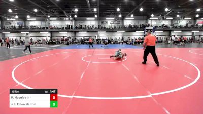 131 lbs Round Of 32 - Kole Haseley, St Francis vs Gene Edwards, Central Valley Academy