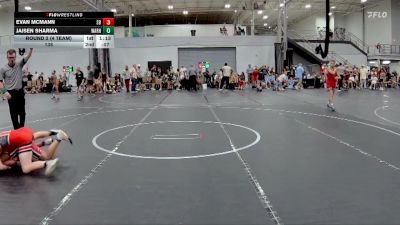 92 lbs Round 2 (4 Team) - Evan Mcmann, Smitty`s Barn vs Jaisen Sharma, Warhawks