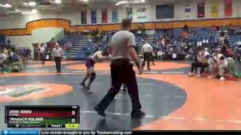 174 lbs Champ. Round 1 - Traisach Roland, Elizabethtown College vs John Ward, Ozarks