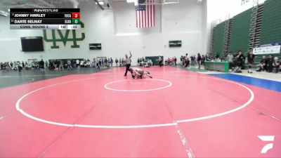 132 lbs Cons. Round 5 - Johnny Hinkley, Yucaipa vs Dante Selway, El Dorado