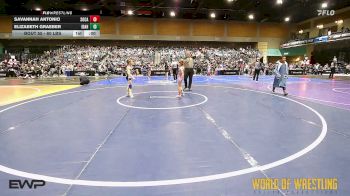 60 lbs Consi Of 4 - Savannah Antonio, SoCal Hammers vs Elizabeth Graeber, Idaho Gold
