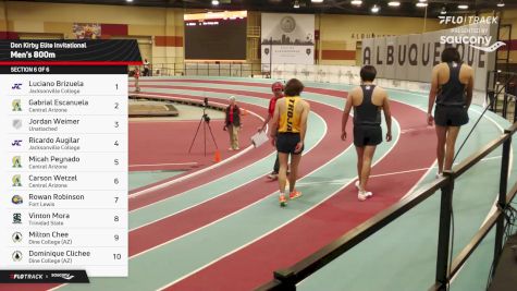 Men's 800m, Prelims 6