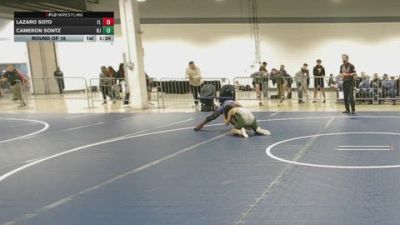 120 lbs Round Of 16 - Lazaro Soto, FL vs Cameron Sontz, NJ