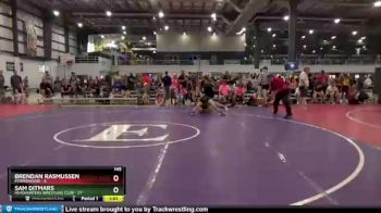 145 lbs Round 3 (6 Team) - Brendan Rasmussen, POWERHOUSE vs Sam Ditmars, HEADHUNTERS WRESTLING CLUB