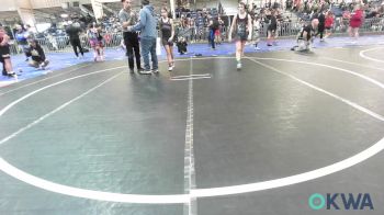 91-98 lbs Semifinal - MaKinley McNabb, Chickasha Youth Wrestling vs Devyn Vincent, Shelton Wrestling Academy