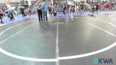 91-98 lbs Semifinal - MaKinley McNabb, Chickasha Youth Wrestling vs Devyn Vincent, Shelton Wrestling Academy