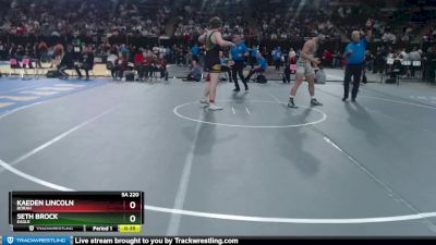 5A 220 lbs Cons. Semi - Seth Brock, Eagle vs Kaeden Lincoln, Borah