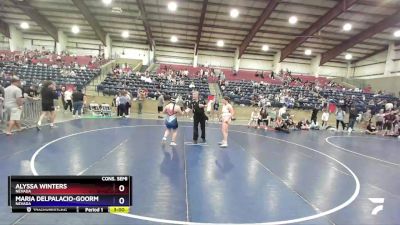 150 lbs Cons. Semi - Alyssa Winters, Nevada vs Maria Delpalacio-Goormastic, Nevada