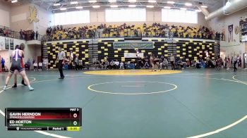 190 lbs Cons. Round 3 - Ed Horton, LAKEWOOD vs Gavin Herndon, SPRINGFIELD(Akron)