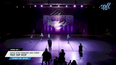 Texas Aces Tumbling and Cheer - Tiny Hip Hop [2024 Tiny - Hip Hop Day 1] 2024 Power Dance Grand Nationals