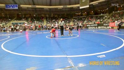 76 lbs Round Of 32 - Liam Reeves, Steel Valley Renegades vs Crew Card, Tulsa Blue T Panthers