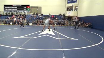 1st Place Match - Javier Martinez, Menlo College Transition Men vs Jakob Connors, NCWA Menlo College Men