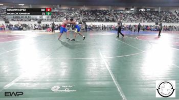 Consi Of 32 #2 - Eztavon Lopez, Central Middle School vs Braylon Johnson, Stillwater Wrestling