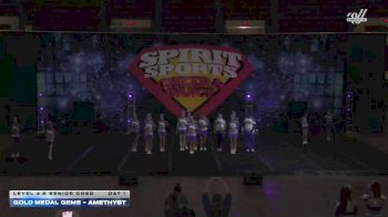 Gold Medal Gems - Amethyst [2026 L4.2 Senior Coed Day 1] 2026 Spirit Sports Kansas City Nationals