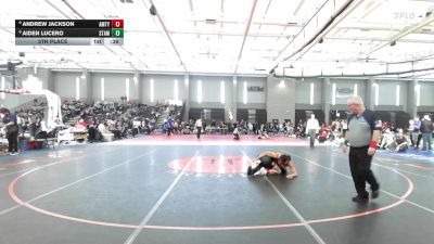 144 lbs 5th Place - Andrew Jackson, Amity vs Aiden Lucero, Stamford