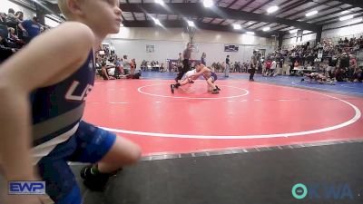 73 lbs Rr Rnd 4 - Jonah Ford, Collinsville Cardinal Youth Wrestling vs Riot Smith, Buck Pride Wrestling