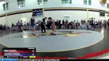 132 lbs Semifinal - Evan Stanley, Lowell Wrestling Club vs Maverick Dubach, Madman Wrestling Academy LLC