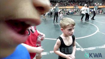 37 lbs Rr Rnd 2 - Woodson Rowell, Elgin Wrestling vs Kyson Lovelace, Clinton Youth Wrestling
