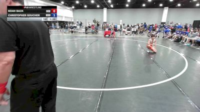 106 lbs Noah Back, Oklahoma Red vs Christopher Goucher, North Carolina