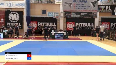 Arturas Luskinas vs Max Bickerton 2022 ADCC Europe, Middle East & African Championships