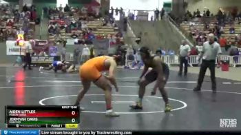 A 182 lbs Semifinal - Aiden Littles, Pigeon Forge vs Jermyah Davis, Munford