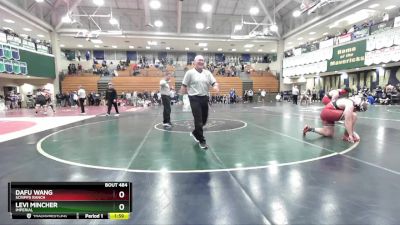 285 lbs Champ. Round 3 - Dafu Wang, Scripps Ranch vs Levi Mincher, Imperial