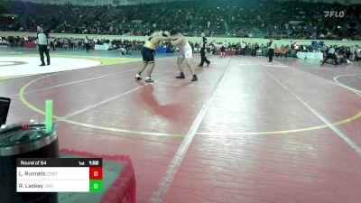 Round Of 64 - Lane Runnels, CowTown Elite vs Rayden Lackey, Jay Wrestling Club