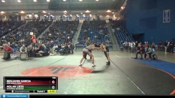 150 lbs 7th Place Match - Nolan Liess, Wyoming Seminary vs Benjamin Garcia, Don Bosco Prep