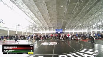 98 V Champ. Round 2 - Connor Simons, Spanish Fork V vs Josh Wright, Cedar Valley V