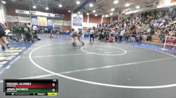 175 lbs Champ. Round 3 - Aiden Pacheco, Northview vs Michael Alvarez, Mater Dei