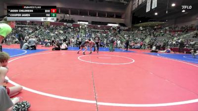 113 lbs 3rd Place Match - Aiden Childress, Beebe Badgers Wrestling Club vs Cooper James, Paris Wrestling Club