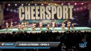 Cheer Extreme - Open 4 [2022 L4 International Open Day 1] 2022 CHEERSPORT Greensboro State Classic