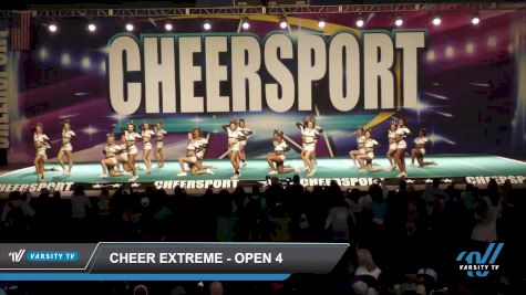 Cheer Extreme - Open 4 [2022 L4 International Open Day 1] 2022 CHEERSPORT Greensboro State Classic