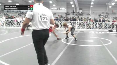 145 lbs Consi Of 4 - Owen Proper, AZ vs Preston Crone, SC