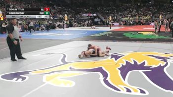 Cons. Round 3 - Deklin Titus, Valentine vs Colin McCoy, Chadron