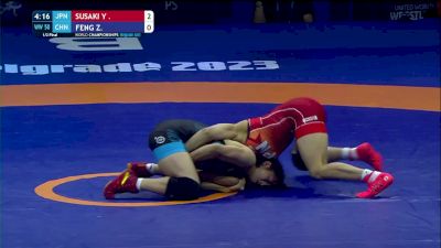 57 kg 1/2 Final - Elvira Kamaloglu, Turkey vs Anastasia Nichita, Moldova