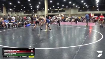 165 lbs Round 4 (6 Team) - Jeremiah Wysong, Team Chattanooga vs Hunter Evans, Techfall Black