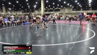 165 lbs Round 4 (6 Team) - Jeremiah Wysong, Team Chattanooga vs Hunter Evans, Techfall Black