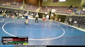 5th Place Match - Jacob Young, Gold Rush vs Alan Mendez, Delta Wrestling Club