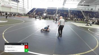 52 lbs Consi Of 4 - Ella Degroat, Battle Boys WC vs Mateo Sepulveda, Outlaws WC