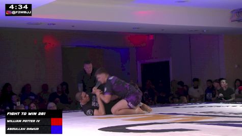 Abdullah Dawud vs William Potter IV 2025 Fight to Win 281