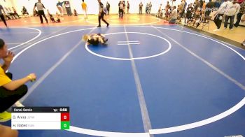 43 lbs Consolation - Oakley Anno, Locust Grove Youth Wrestling vs Hendrix Gates, Vian Wrestling Club