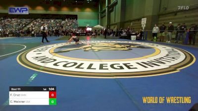 96 lbs Quarterfinal - Felix Cruz, Darkhorse vs Colton Meixner, USA Gold