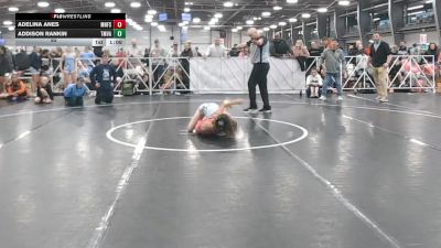 92 lbs Round 2 (10:30am Friday) - Addison Rankin, Team VA/USA vs Adelina Anes, Minnesota Funky Singlets