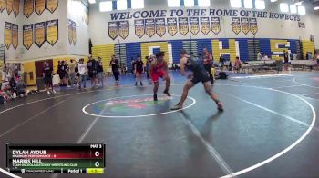 160 lbs Quarters & Wb (16 Team) - Markis Hill, Team Osceola Gateway Wrestling Club vs Dylan Ayoub, Maximum Performance