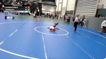 128-135 lbs Cons. Round 5 - Gabrielle V, Lexington vs Kaydence Shelly, Republic County