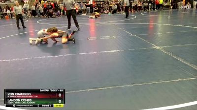 65 lbs 7th Place Match - Landon Combs, Sebolt Wrestling Academy vs Von Chambers, Powerhouse Wrestling Club