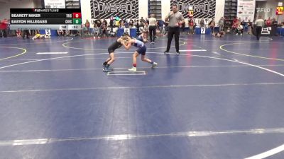 60 lbs Consy 6 - Bearett Miker, TriState Hammers vs Easton Hillegass, Chestnut Ridge