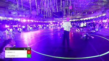 69 lbs Quarterfinal - Eddie Sylva, Black Hills Wr Ac vs Liam Crousillac, Gulf Coast WC